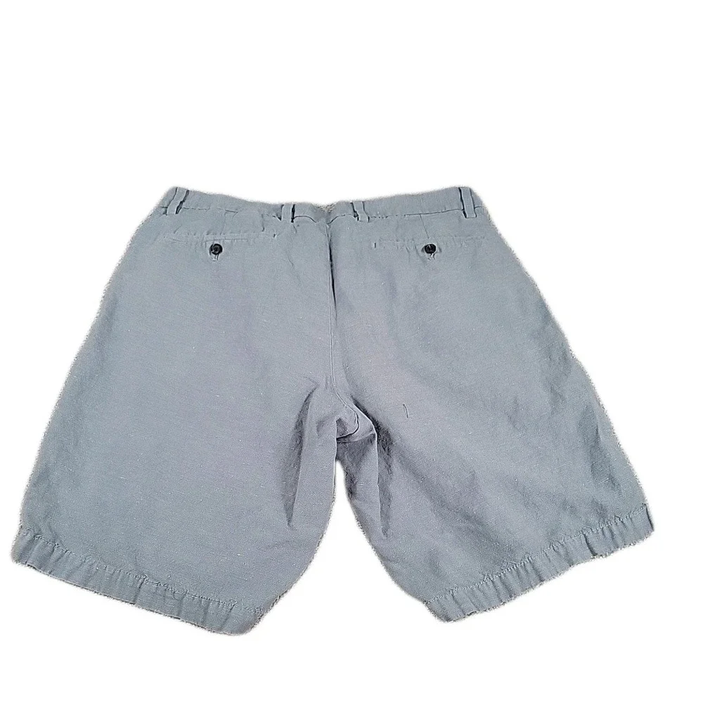 Banana Republic Emerson Shorts LIGHT BLUE  Men's 38 Chino Flat Front Cotton‎